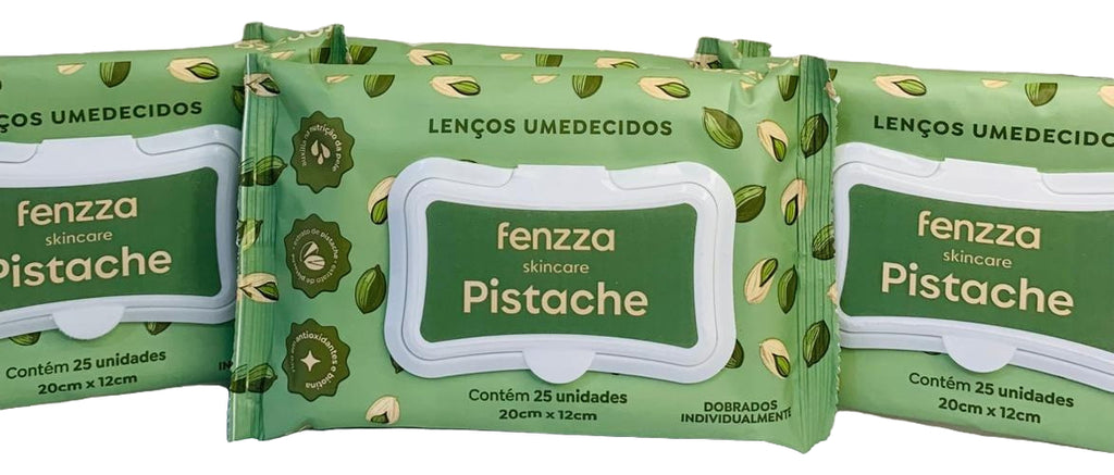 Lenço Demaquilante Fenzza Lenço Umedecido C/25 Unidades