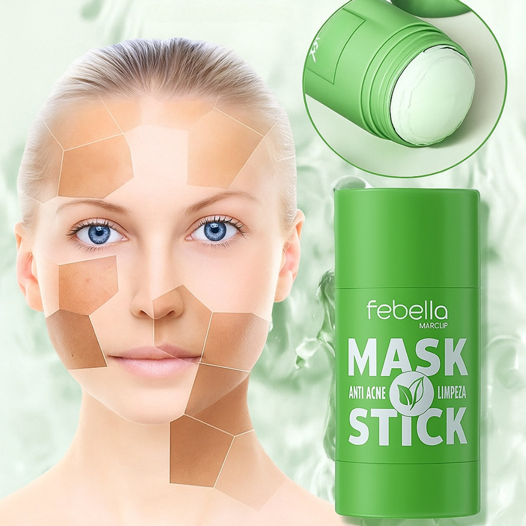 A Máscara De Limpeza De Pele Green Mask Stick Remove Cravos Rugas Tipo de pele Normal