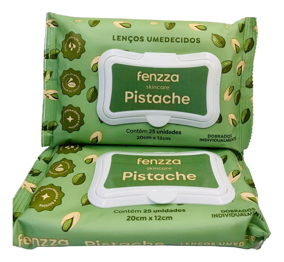 Lenço Demaquilante Fenzza Lenço Umedecido C/25 Unidades