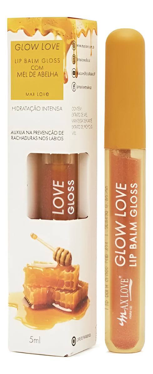 Lip Balm Gloss Sabor Mel Sabores Glow Love Max Love Lip Mel