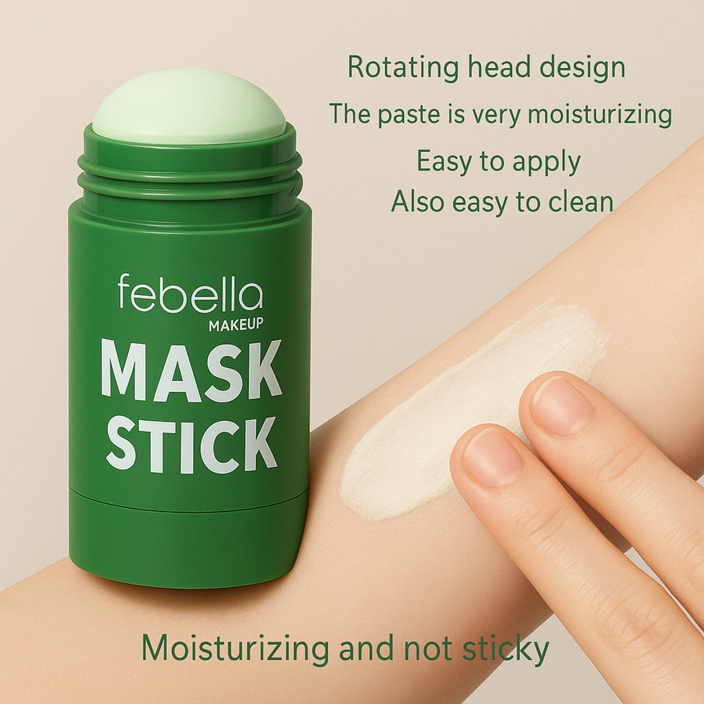 A Máscara De Limpeza De Pele Green Mask Stick Remove Cravos Rugas Tipo de pele Normal