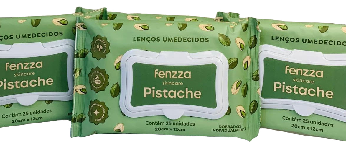 Lenço Demaquilante Fenzza Lenço Umedecido C/25 Unidades