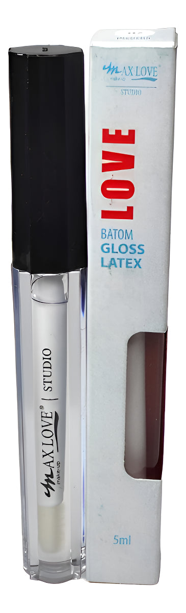 Batom Max Love Gloss Latex Incolor Variadas
